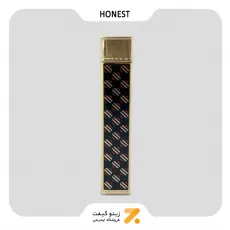 فندک گازی طلایی هانست مدل 2201-49-Honest Lighter SN-LIHN-2201-49