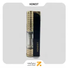 فندک گازی مشکی هانست مدل 2201-15-Honest Lighter SN-LIHN-2201-15