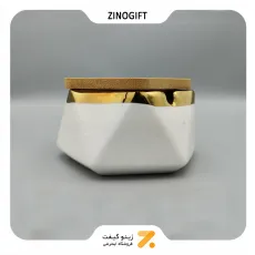 زیر سیگاری سرامیکی مدل شش ضلعی-Ceramica​ Ashtray Hexagon Shaped