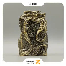 فندک بنزینی زورو طرح اژدها مدل 2202-201-​Zorro Lighter SN-LIZO-2202-201