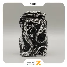 فندک بنزینی زورو طرح اژدها مدل 2202-203-​Zorro Lighter SN-LIZO-2202-203