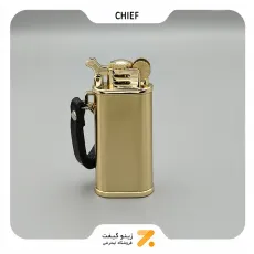 فندک بنزینی چیف طلایی مدل 2201-131-​Chief Lighter SN-LICH-2201-131