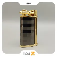 فندک گازی دروی دودی مدل 2202-6-​Derui Lighter SN-LIDR-2202-6