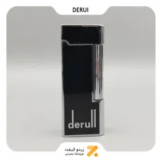 فندک گازی دروی مشکی مدل 2202-4-​Derui Lighter SN-LIDR-2202-4