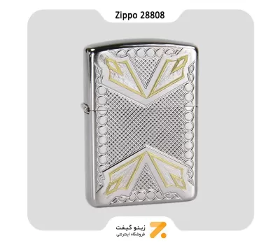Zippo Lighter 28808 162 DAGGER فندک بنزینی زیپوآرمور کیس طرح خنجر مدل