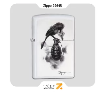 Zippo Lighter 29645 214 SPAZUK فندک بنزینی زیپو نقاشی استفان اسپازوک مدل 29645