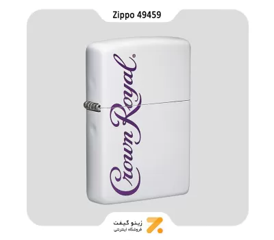 Zippo Lighter 49459 Crown Royal ​ فندک بنزینی زیپو طرح نوشته رویال مدل 49459