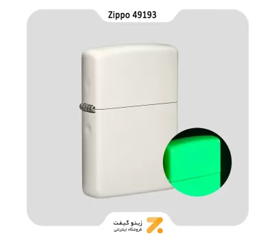 فندک بنزینی زیپو بلک لایت مدل 49193-Zippo Lighter 49193 REG GLOW IN THE DARK MATT