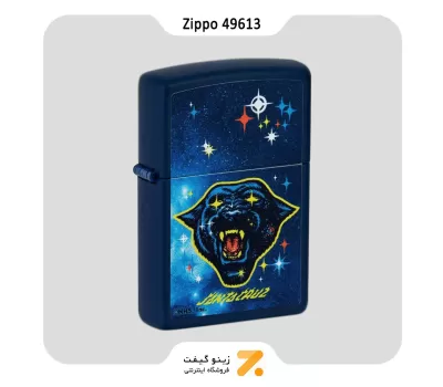 فندک بنزینی زیپو سورمه ای طرح سانتا کروز مدل 49613-Zippo Lighter ​49613 239 SANTA CRUZ