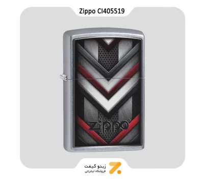 فندک بنزینی زیپو متال مدل 60003361-​​Zippo Lighter 207 CI405519 ZIPPO ABSTRACT METAL