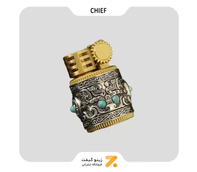 فندک بنزینی چیف طرح برجسته مدل سی اف 212-5-​Chief Lighter SN-LICH-2104-34
