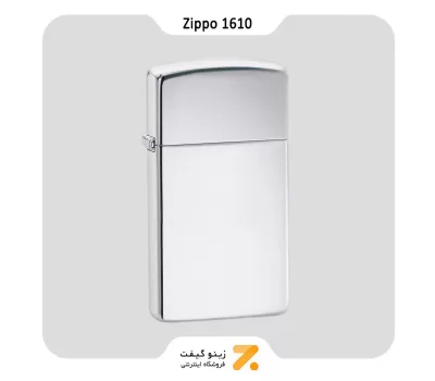 فندک زیپو اسلیم مدل 1610-Zippo Lighter 1610-HP CHROME