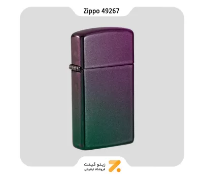 فندک زیپو اسلیم هفت رنگ مات مدل 49267-Zippo Lighter 49267 SLIM IRIDESCENT