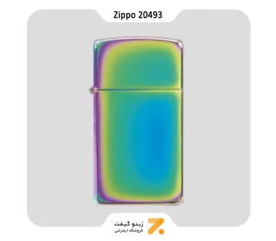 فندک زیپو اسلیم هفت رنگ مدل 20493-Zippo Lighter 20493 - SLIM SPECTRUM