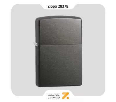 فندک زیپو خاکستری تیره مدل 28378-Zippo Lighter 28378 REG GRAY DUSK MT LTR