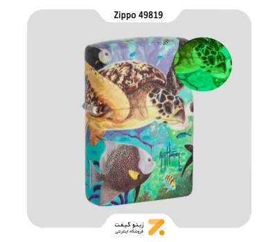 فندک زیپو شبرنگ نقاشی گای هاروی مدل 49819-Zippo Lighter 49819 49193 GUY HARVEY