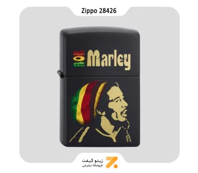 فندک زیپو طرح باب مارلی مدل 28426-Zippo Lighter ​28426 Bob Marley