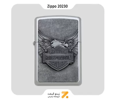 فندک زیپو طرح برجسته عقاب هارلی دیویدسون مدل 20230-​Zippo ​20230 207 H-D IRON EAGLE