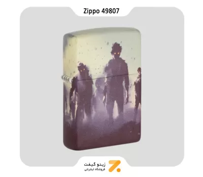 فندک زیپو طرح زامبی ها مدل 49807-Zippo Lighter 49807 49352 ZOMBIE DESIGN