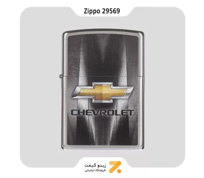 فندک زیپو طرح لوگو شورلت مدل 29569-Zippo Lighter 29569 205 CHEVROLET
