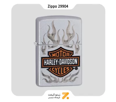 فندک زیپو طرح لوگو هارلی دیویدسون مدل 29904-Zippo Lighter 29904 205 HARLEY DAVIDSON