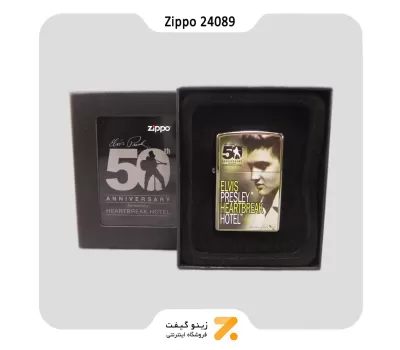 فندک زیپو لیمیتد ادیشن سال 2006 مدل 24089-Zippo Lighter 24089 Elvis Hearbreak Hot