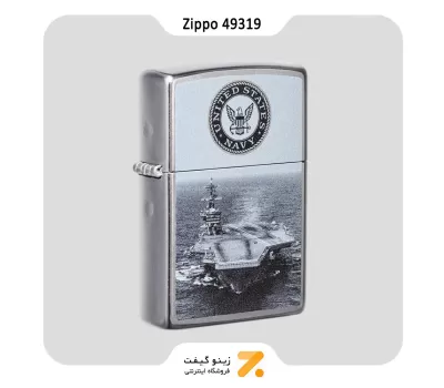 فندک زیپو نیروی دریایی آمریکا مدل 49319-Zippo Lighter 49319 207 US NAVY