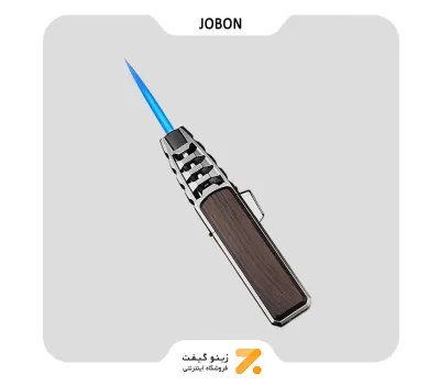 فندک گازی جوبون قهوه ای مدل توربو جت-​JOBON Super Firepower Jet Torch Turbo Lighter