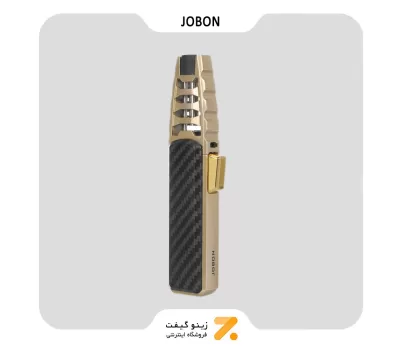 فندک گازی جوبون مشکی مدل توربو جت-​JOBON Super Firepower Jet Torch Turbo Lighter