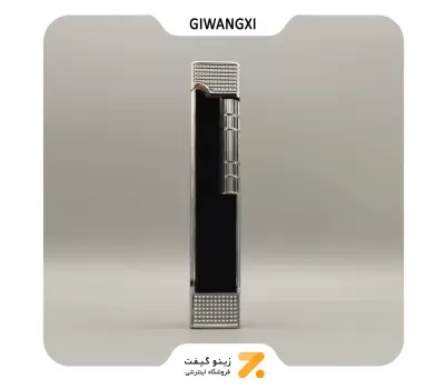 فندک گازی جیوانچی مشکی مدل 2202-6-Giwangxi Lighter SN-LIGV-2202-6​