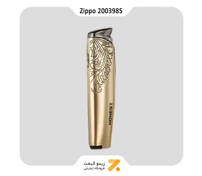 فندک گازی طلایی هانست مدل 2201-36-​Honest Lighter SN-LIHN-2201-36