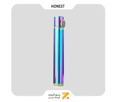 فندک گازی هفت رنگ هانست مدل مدادی-​Honest Lighter SN-LIHN-2201-31