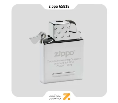 مغزی گازی شعله شمعی زیپو مدل 65818-​​Zippo 65818 LTR-INSERT EMPTY BOX DK GREEN LATCANISO