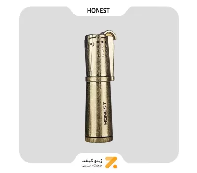 فندک بنزینی هانست طلایی طرح آنتیک-​Honest Lighter SN-LIHN-2201-72