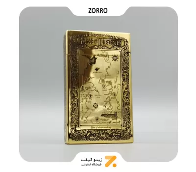 فندک بنزینی زورو طرح گیم اف ترونز مدل 2202-177-Zorro Lighter SN-LIZO-2202-177