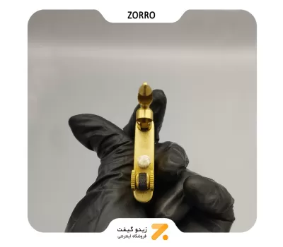 فندک بنزینی زورو مدل 2202-100-Zorro Lighter SN-LIZO-2202-100