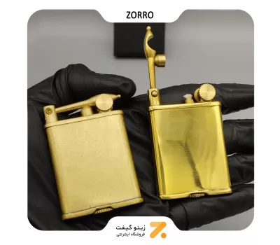 فندک بنزینی زورو مدل 2202-100-Zorro Lighter SN-LIZO-2202-100