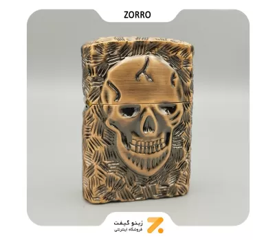 فندک بنزینی زورو مدل 2202-216-​Zorro Lighter SN-LIZO-2202-216