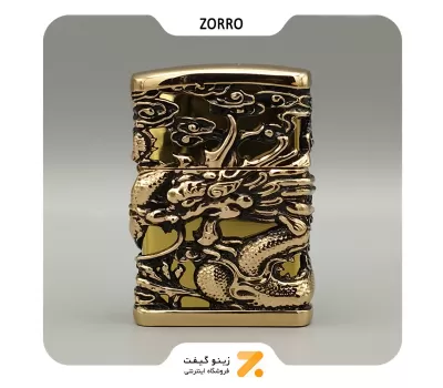 فندک بنزینی زورو مدل 2202-224-​Zorro Lighter SN-LIZO-2202-224