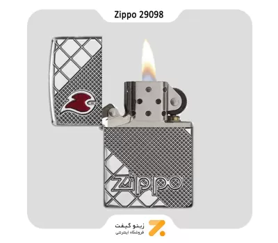 فندک بنزینی زیپو آرمورکیس مدل 29098 طرح لوگو زیپو-Zippo Lighter 29098 Tile Mosaic