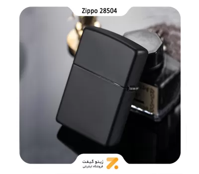فندک بنزینی زیپو طرح اسکلت و تبر مدل 28504-Zippo Lighter ​28504 218 SOA