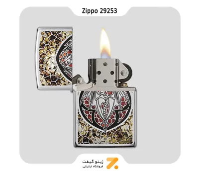 فندک بنزینی زیپو طرح اژدها مدل 29253-​Zippo Lighter 29253 250 ANNE STOKES