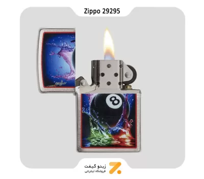 فندک بنزینی زیپو طرح ایت بال مدل 29295-Zippo Lighter ​29295 200 MAZZI
