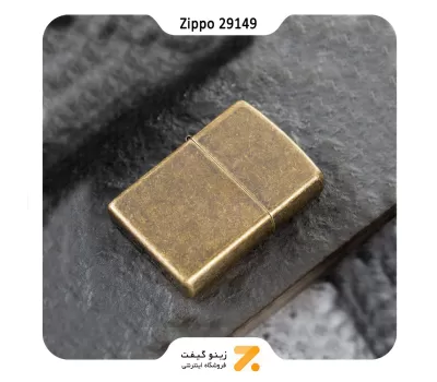 فندک بنزینی زیپو طرح درخت زندگی مدل 29149-Zippo Lighter 29149 Tree Of Life Antique Brass