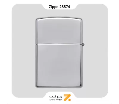 فندک بنزینی زیپو طرح صلیب و اسکلت مدل 28874-​Zippo Lighter 28874 250 SKULL CROSS