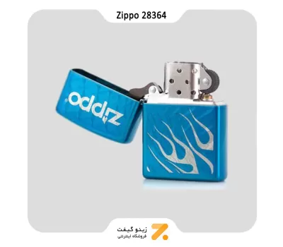 فندک بنزینی زیپو طرح لوگو زیپو مدل 28364-Zippo Lighter ​28364 28341 ZIPPO LOGOS