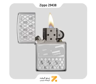 فندک بنزینی زیپو طرح ۸۵ امین سالگرد زیپو مدل 29438-Zippo Lighter ​29438-000009 - 250 85TH ANNIVERSARY