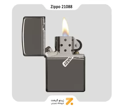 فندک بنزینی زیپو مدل 21088 طرح زیپ-Zippo Lighter 21088 150 ZIPPED