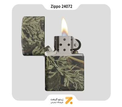 فندک بنزینی زیپو مدل 24072 طرح استتار-Zippo Lighter 24072 REAL TREE-MAX1