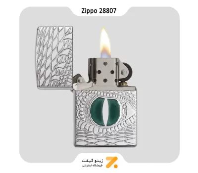 فندک بنزینی زیپو مدل 28807 طرح چشم اژدها-Zippo Lighter 28807 167 DRAGON EYE